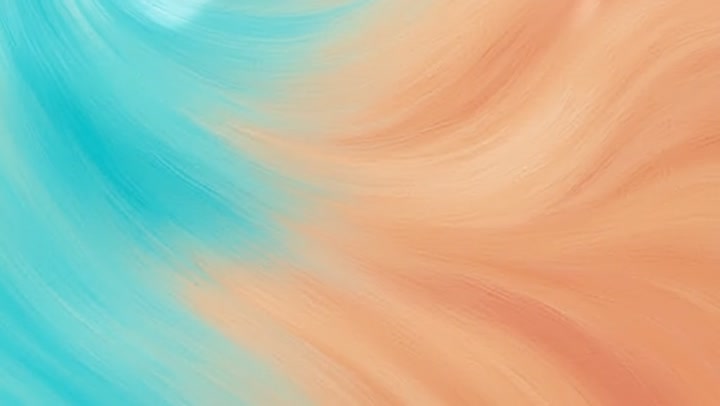 Use the provided image as the reference and preserve it almost exactly. Do not alter the composition, colors, or overall appearance. The animation should feel like the artwork is gently coming to life, not transforming.

Create a subtle 6–8 second seamless loop. Introduce only very soft, organic motion within the existing gradients, as if light is slowly flowing beneath the surface. The turquoise and peach regions should gently drift and breathe with barely perceptible movement. Add a slight shimmer to the highlights and a slow, natural movement to the soft brush-like textures already present in the image.

Keep the camera completely locked—no zoom, pan, rotation, or parallax. The composition must remain identical to the original frame throughout the animation.

Motion should be extremely subtle (less than 2–3% displacement), smooth, and continuous. Avoid introducing new shapes, particles, ripples, waves, lens flares, or lighting effects. Do not sharpen, blur, or reinterpret the artwork. Preserve the soft gradients and airy texture exactly.

The result should feel like a premium, living background suitable for a keynote presentation or product launch slide—calm, elegant, and almost imperceptibly animated.

End in the same visual state as the beginning to create a perfect seamless loop.

Style: Minimalist, premium, ambient, refined, high-end technology brand aesthetic, ultra-smooth motion, seamless loop, 4K.

Reveal the text: "Announcing" "GPT 5.6 Sol" on two lines